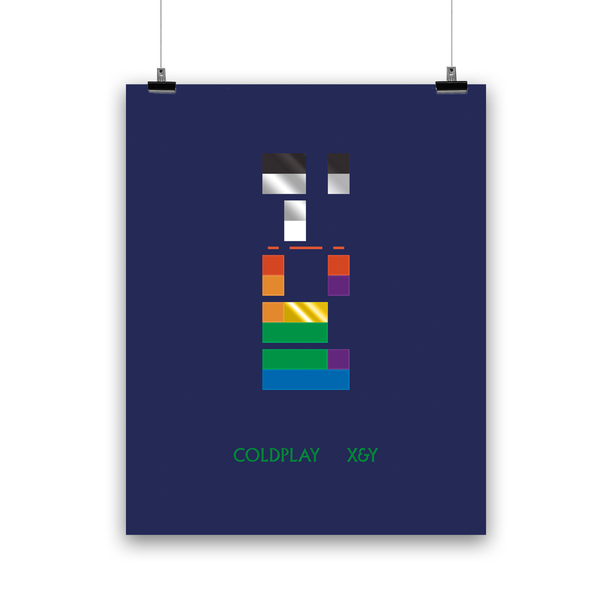 X&Y Lithograph – Coldplay US