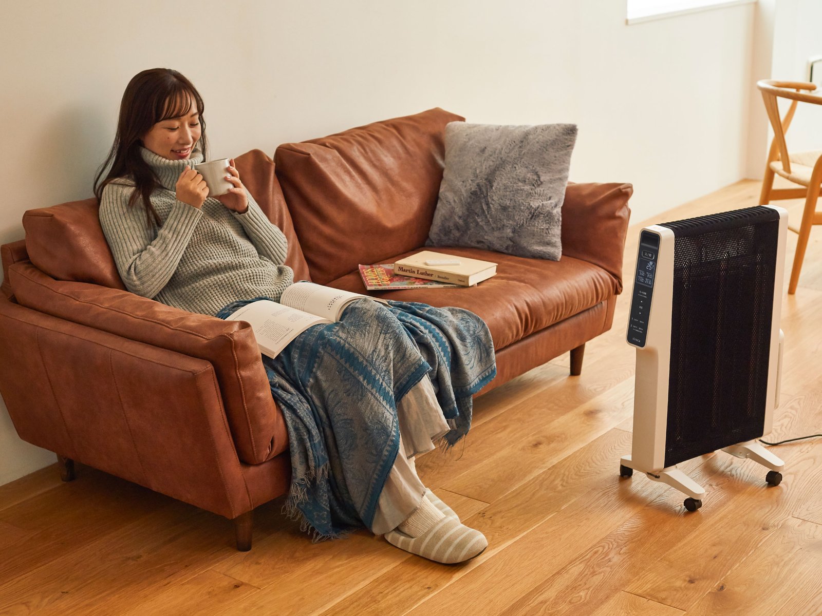 遠赤軽量ヒーター かるポカ® SN-M451 - シロカ株式会社