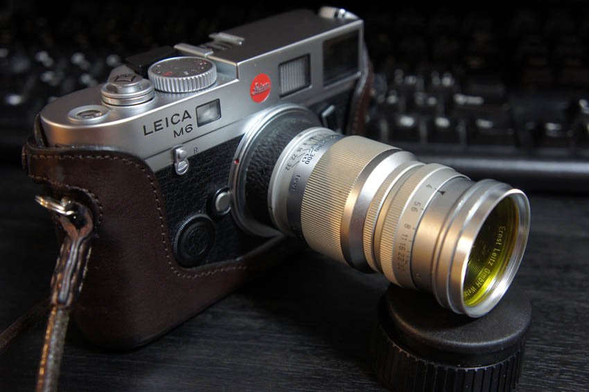 Mマウント 沈胴Elmar 90mm F4.0とHector 135mm F4.5買いました