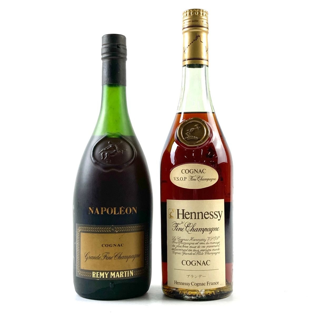 2本 レミーマルタン ヘネシー コニャック ショップ 700ml ブランデー