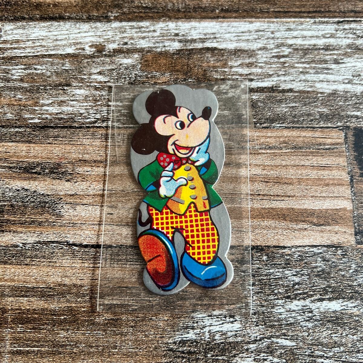 希少 !!【 ミッキー マウス ビンテージ ステッカー 】1960 's