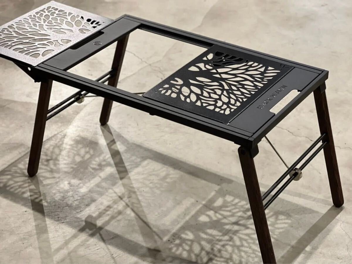 中古品】BLACK DESIGN アイアンプレート ツリー2枚 セット 中古品