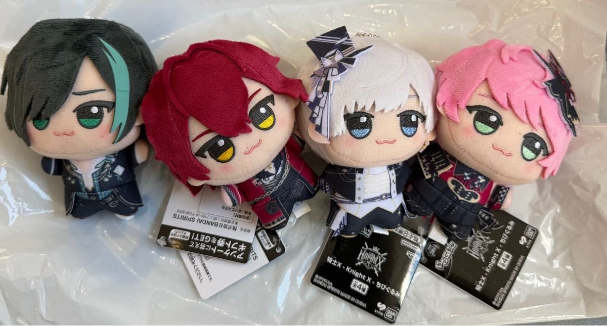 騎士X Knight X ちびぐるみ ぬいぐるみ 全4種セット｜Yahoo!フリマ（旧