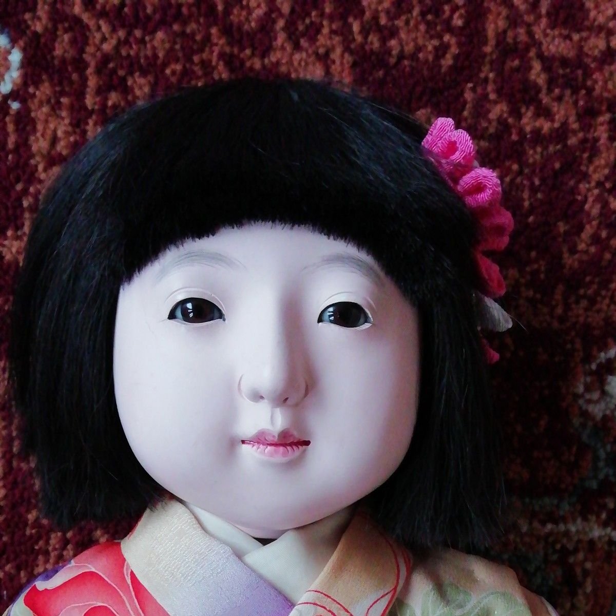 市松人形 - Yahoo!オークション 着物付き 昭和初期 逸品 古い市松人形