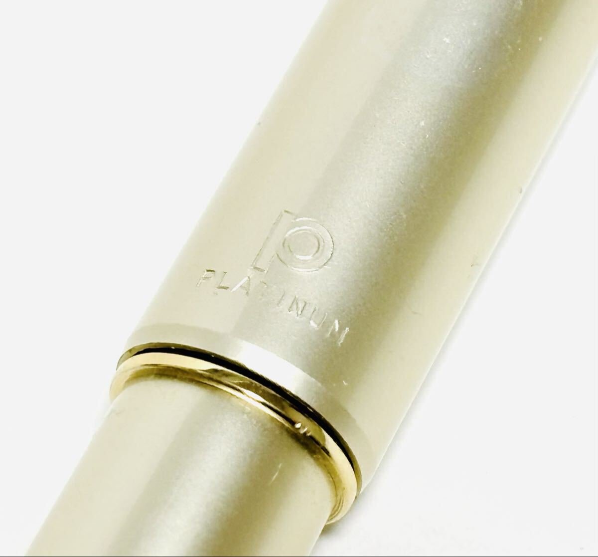 廃番 ペン先18K プラチナ万年筆 18金 ゴールド 細字 軟 PLATINUM