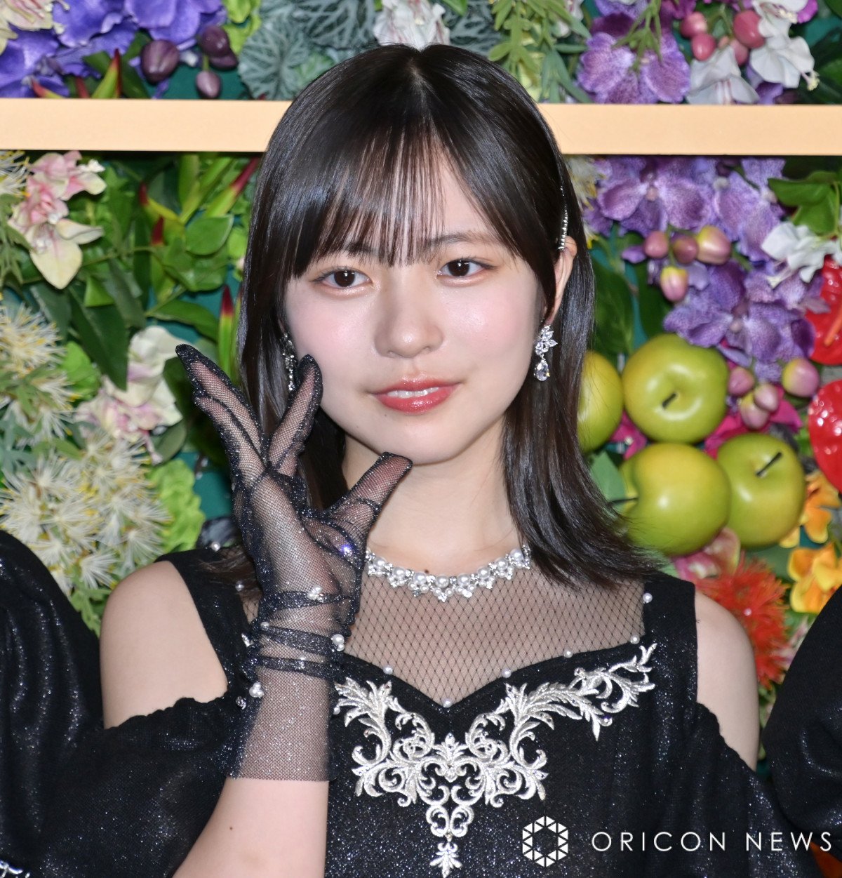 画像・写真 | 日向坂46、シックな黒の大人ドレスで圧巻の“美” グリーン