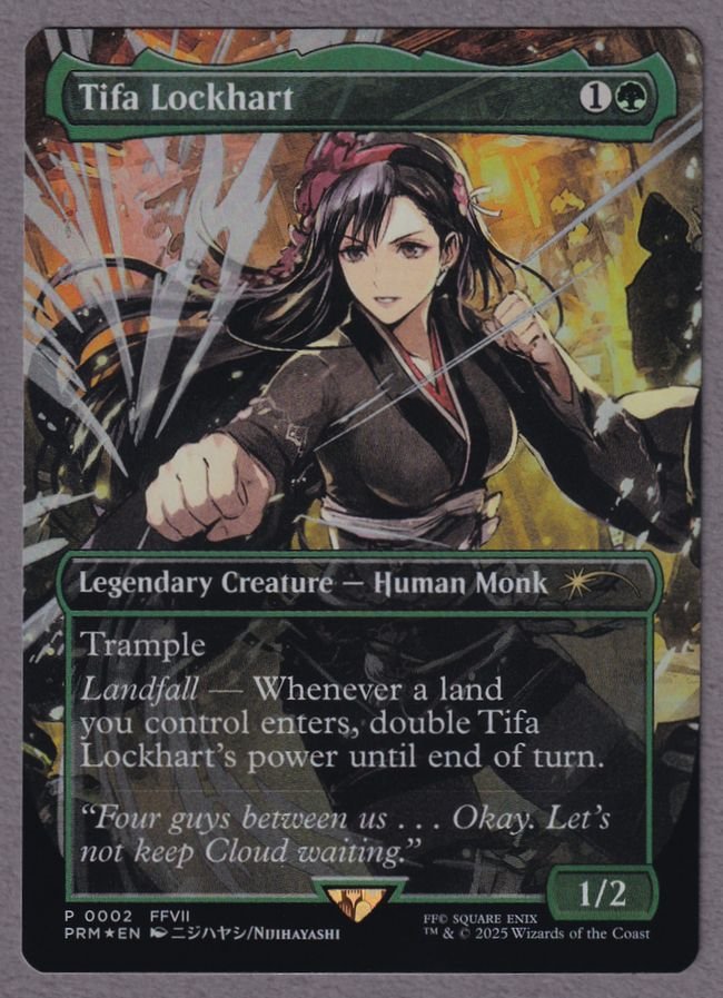 サージ・Foil】(536)□ボーダーレス□《ティファ・ロックハート/Tifa