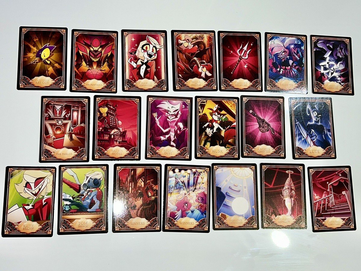 Hazbin Hotel Trading Card foil まとめ売り 1ST EDITION - ALL 20