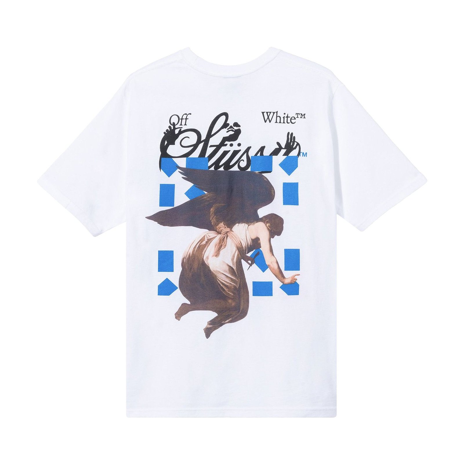 Buy Stussy x Virgil Abloh World Tour Collection T-Shirt 'White