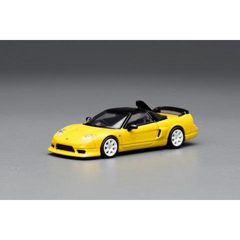 MOTORHELIX 1/64 Honda NSX-R GT New Indy Yellow Pearl (M65536