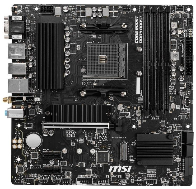 MSI B550M PRO-VDH WIFI PCパーツマザーボード - 最安値・価格比較