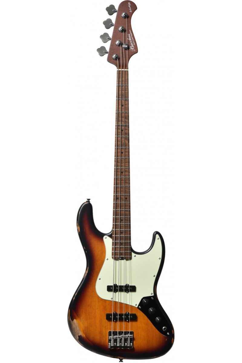 BACCHUS WL4-AGED/RSM 4-string bass [with free tuner pedal]. | Japan