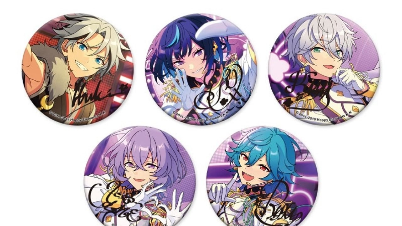 あんスタ 名都神無 カンナ ポートレート缶バッジ 15個セット ② あん