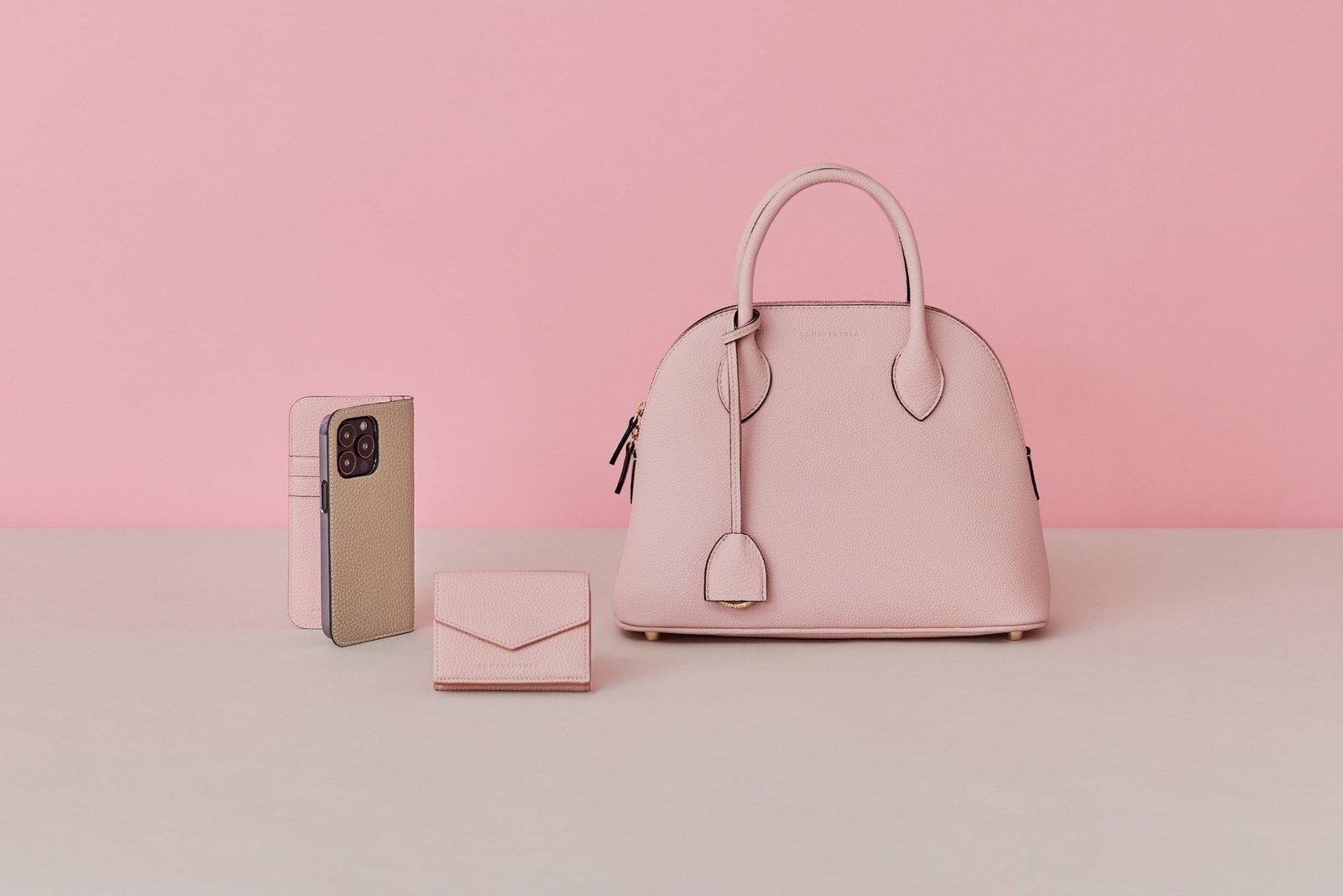 BONAVENTURA 手帳型 iPhone16ケース ピンク BONAVENTURA｜(iPhone 16