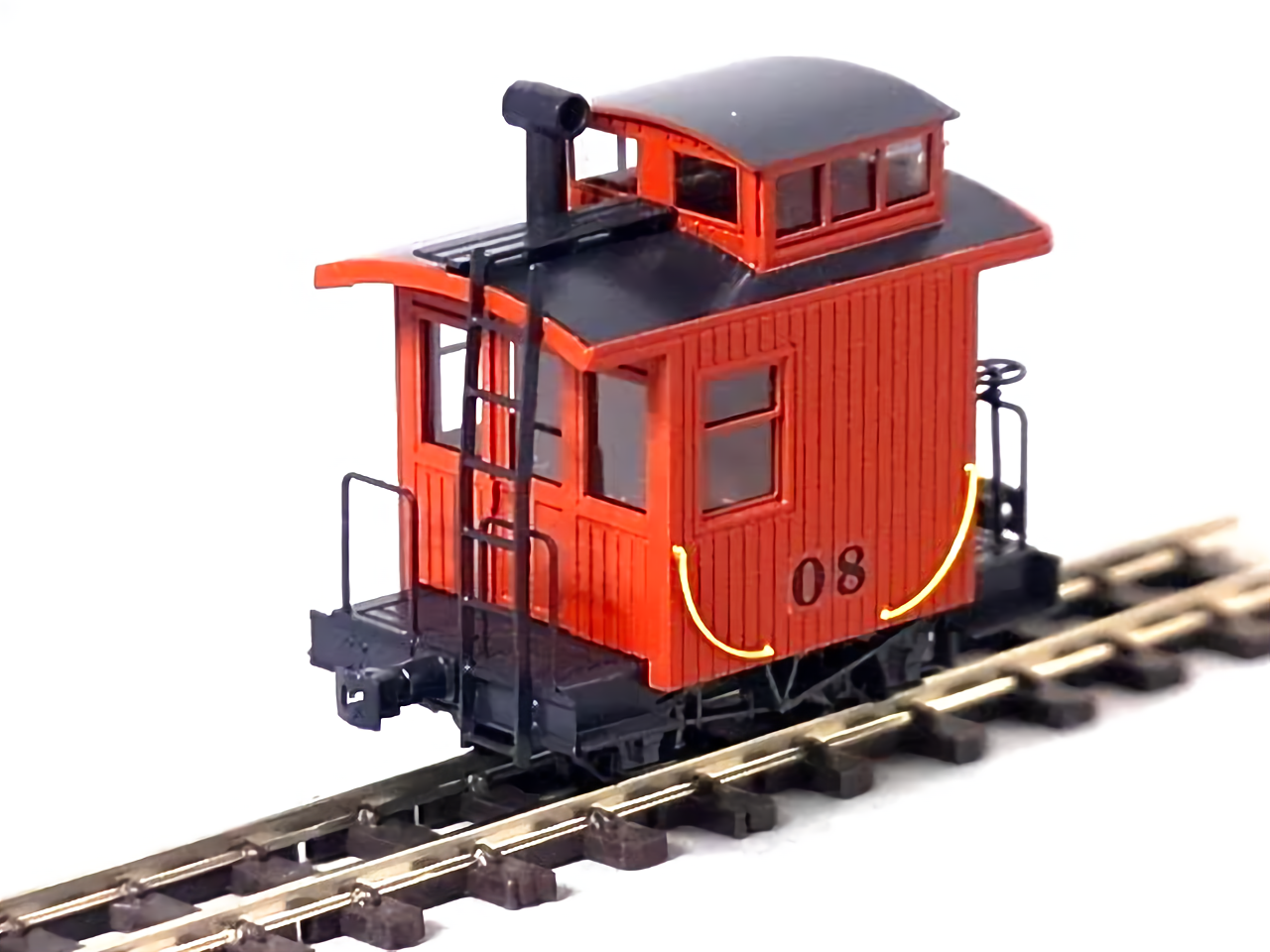 HOn30/HOe Scale PH Shichiken Village Mini Size Cupola Caboose Kit