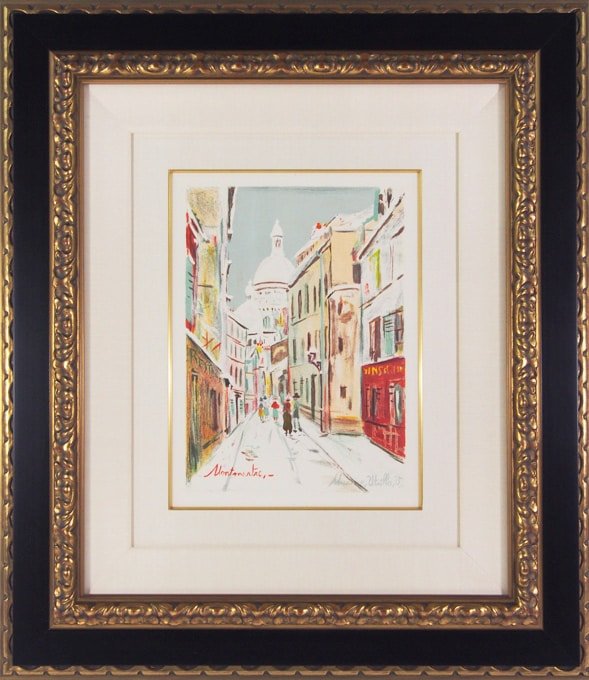 モーリス・ユトリロ 「サン・リュスティック通り」 | | アトリエ・ブランカ