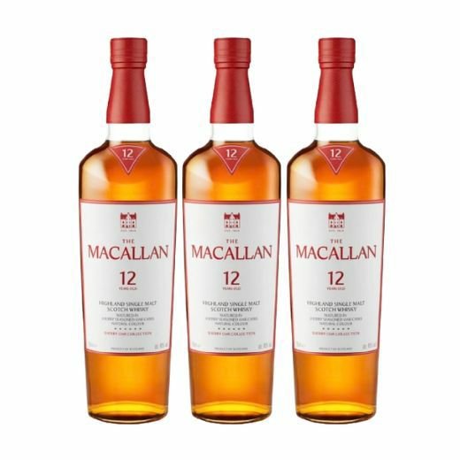箱付】ザ・マッカラン12年 シェリーオーク3本セット | MALKS