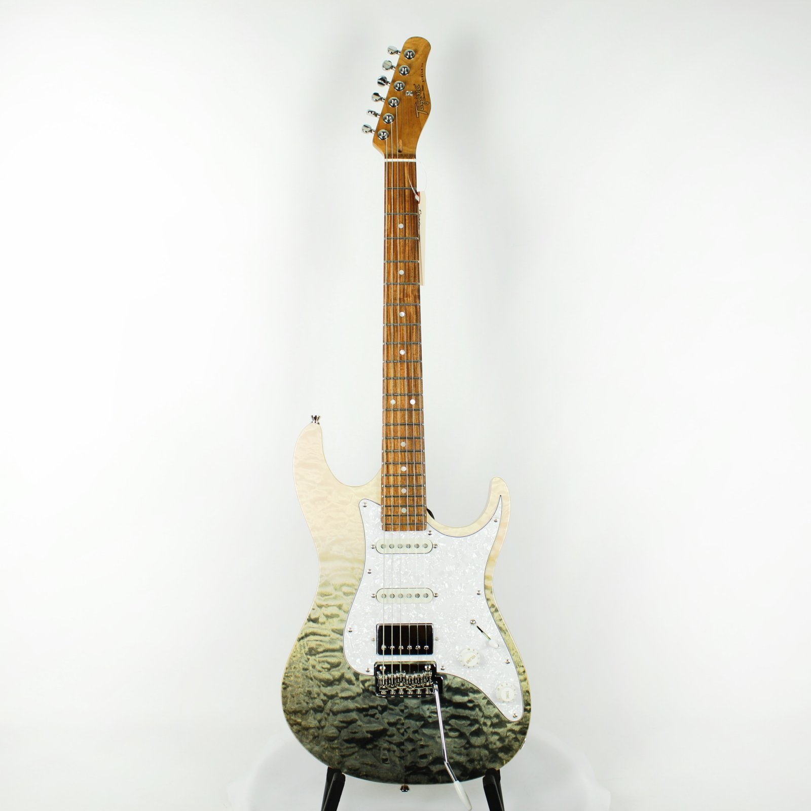 Tagima Stella DW Electric Guitar, Transparent Black Fade (USED)