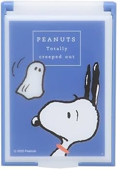 Amazon | スヌーピー[手鏡]カードミラーS/おばけにびっくり ピーナッツ