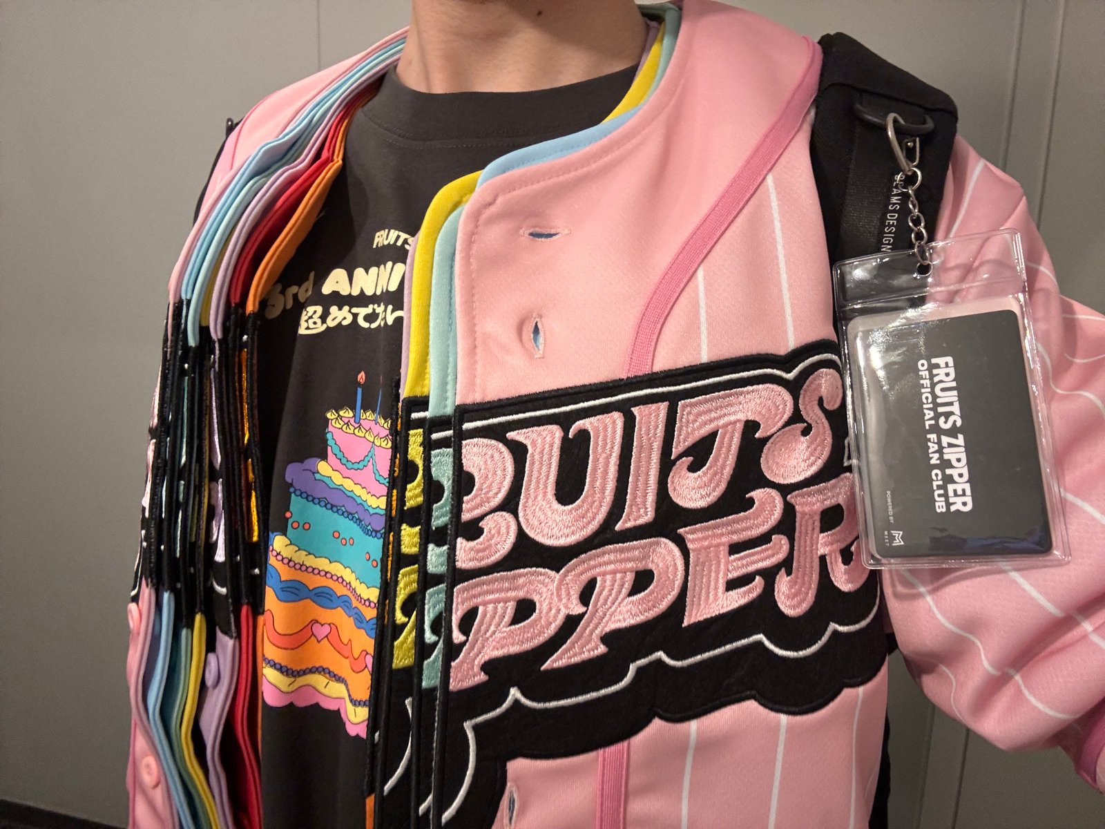 FRUITS ZIPPER 櫻井 推しアピユニフォーム FRUITS ZIPPER 櫻井優衣