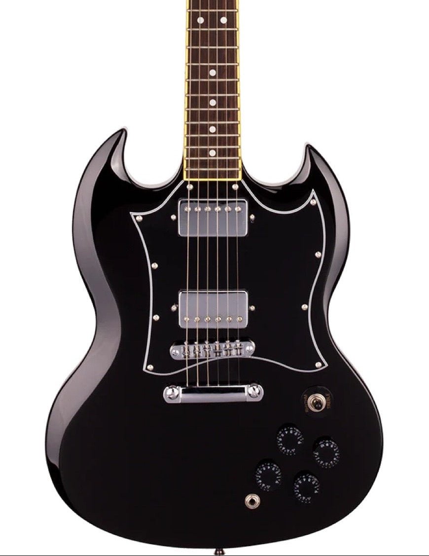 SX SG Style Electric Guitar Black