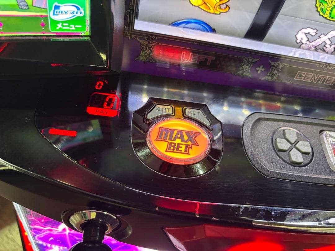 パチスロ実機【L坊振り】スマスロユニット付 無段階ボリューム付 送料