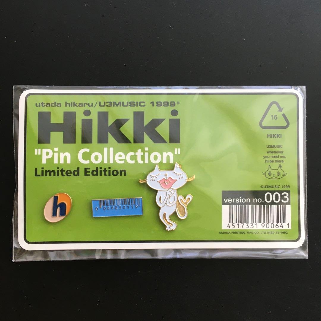 宇多田ヒカル ヒッキー ピンバッジ 003 宇多田ヒカル ヒッキー ピンバッジ 003 宇多田ヒカル ヒッキー