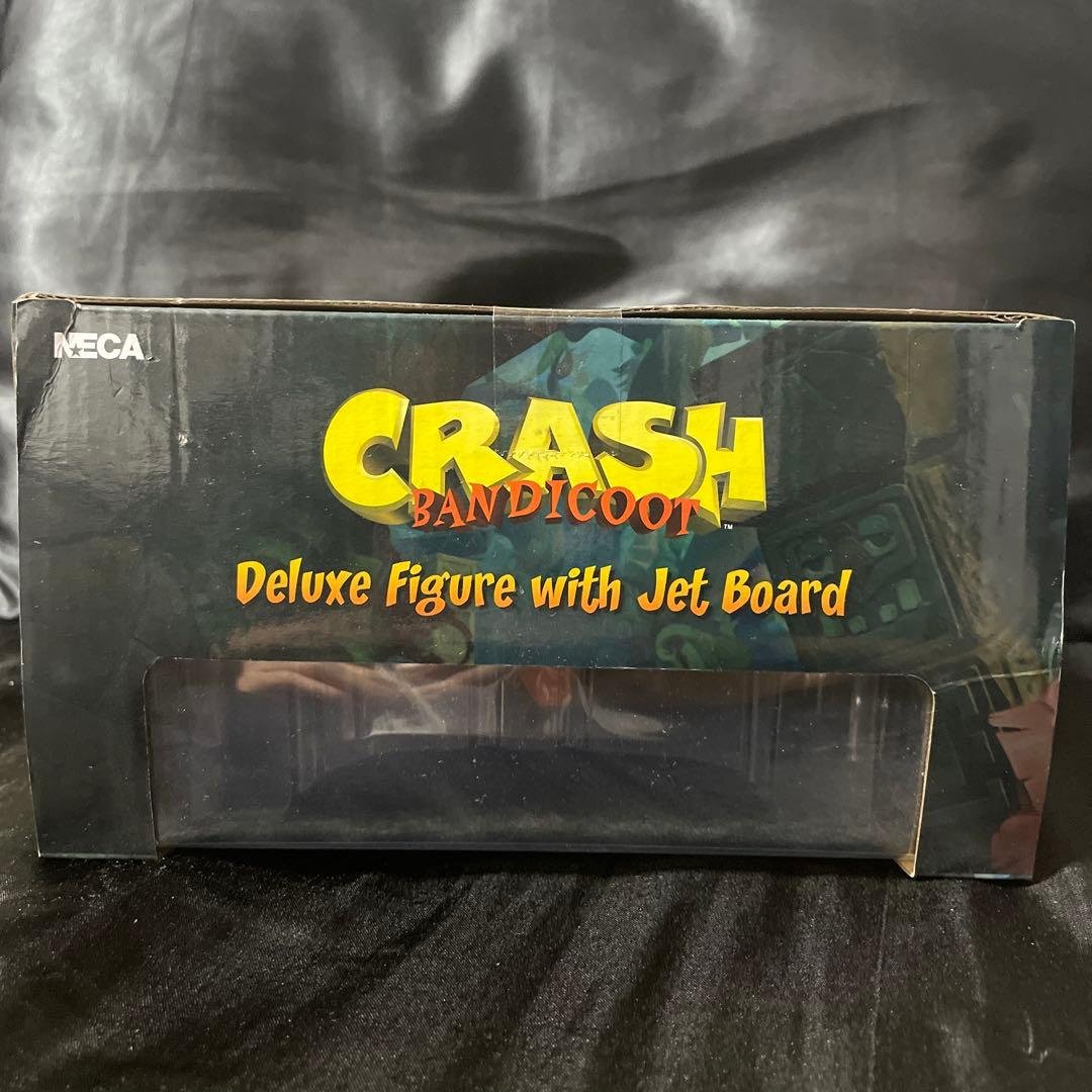 正規品 未開封 クラッシュ・バンディクー フィギュア ジェットボード NECA社
