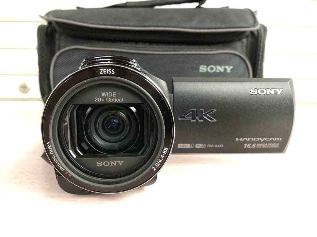 SONY デジタル 4Kビデオカメラレコーダー FDR-AX55 ハンディカム