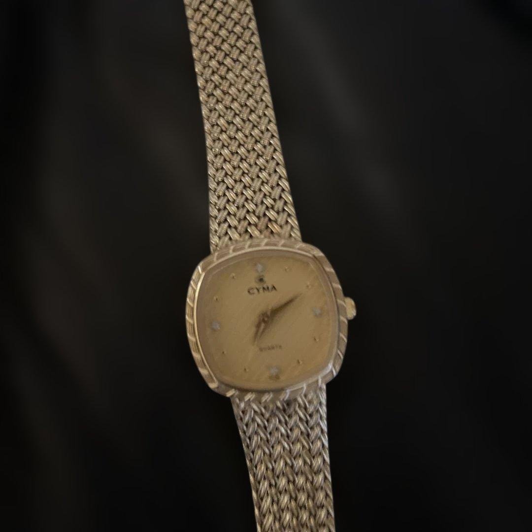 遺品整理　アクセサリー　CYMAレディース腕時計　値下げ　お値引き不可