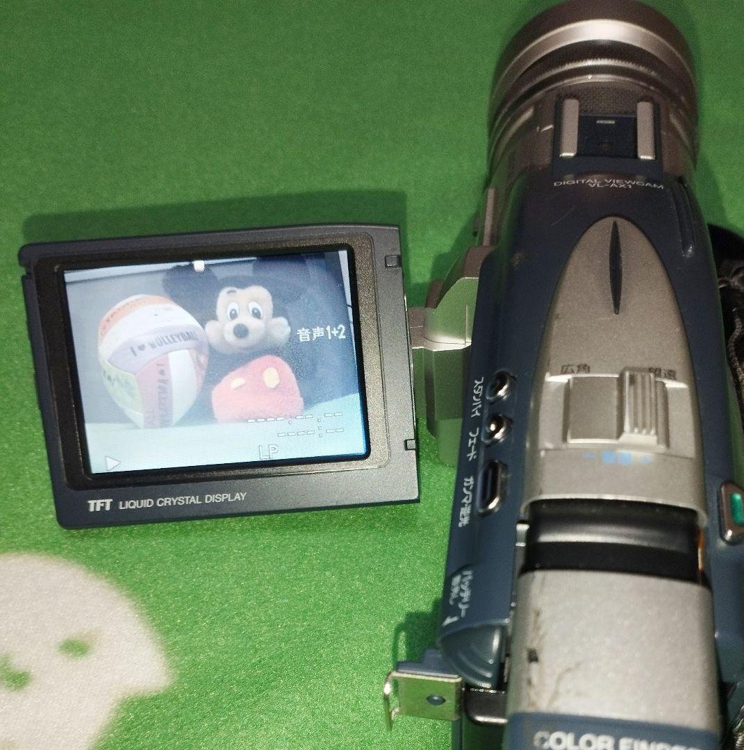 シャープ　MiniDV ビデオカメラ　 VL-AX1　動作良好　★録画再生◎