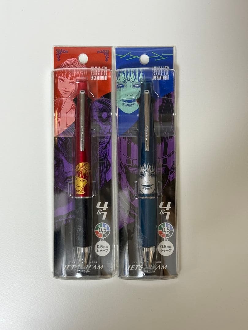 伊藤潤二展　JETSTREAM 4&1 赤青 多機能ペン 伊藤潤二展 JETSTREAM 4&1 赤青 多機能ペン - メルカリ