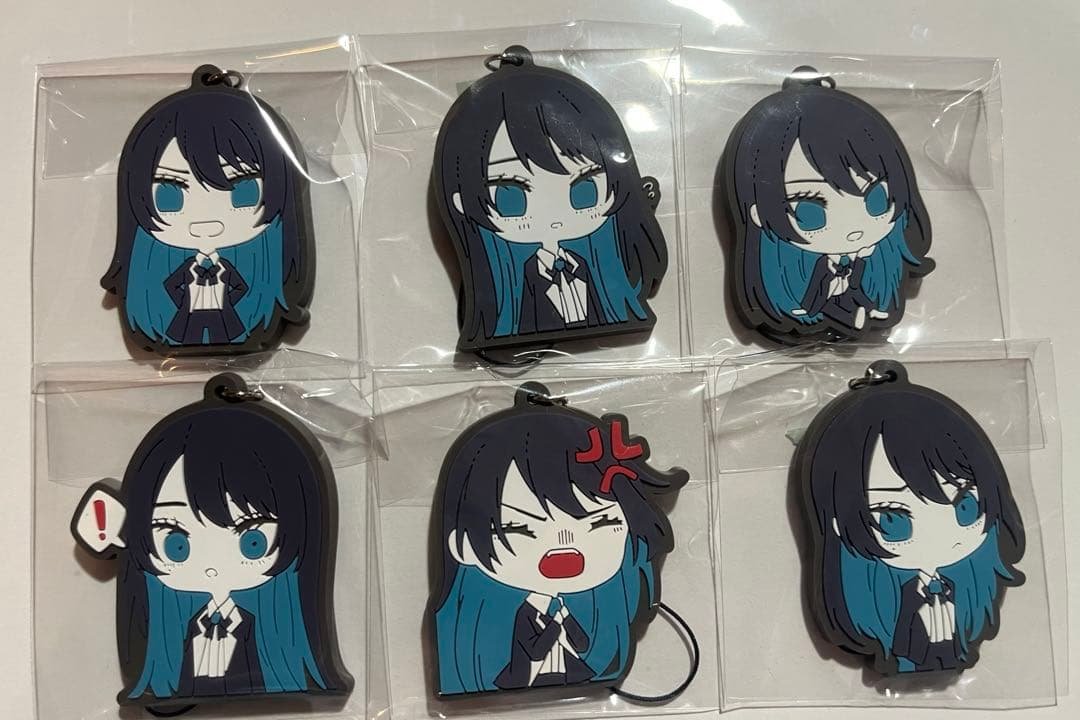 Ado ラバーストラップ 全6種 全種コンプリート 全種コンプリートセット