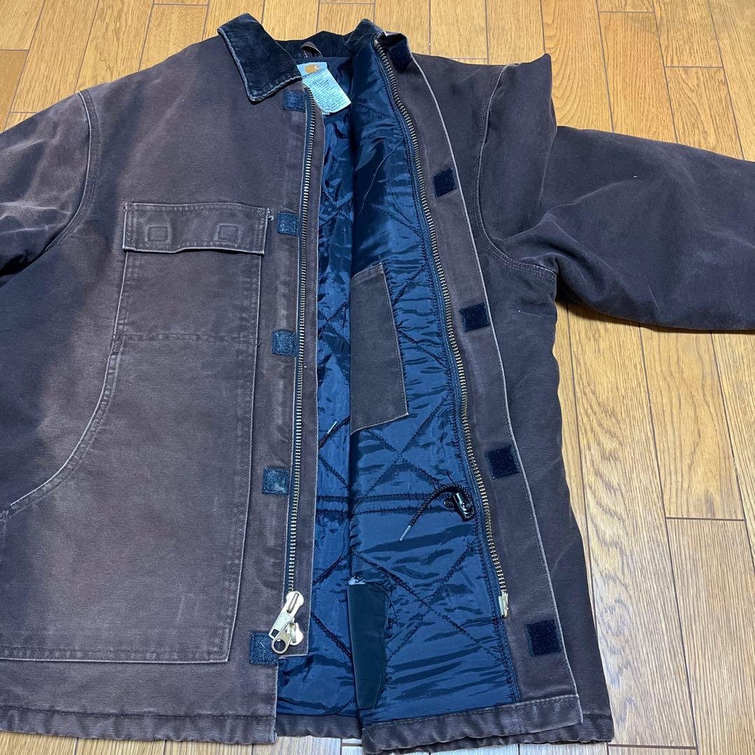 Carhartt ダックジャケット ブラウン