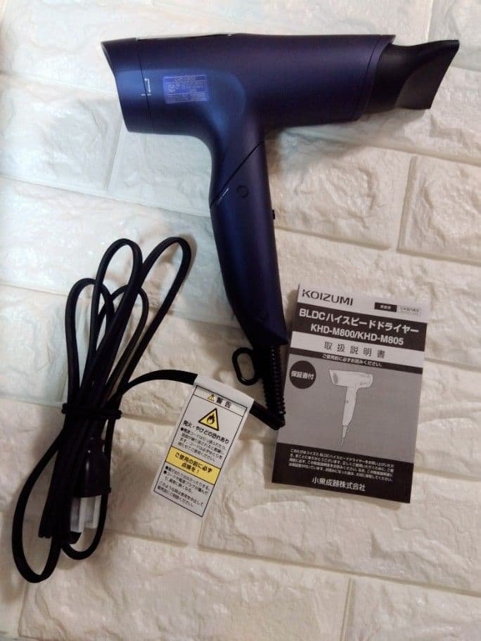【美品】【ほぼ未使用】MONSTER KHDM800 ヘアドライヤー 1200W